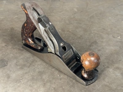 Wards Master Quality No 3 - 9 1/4''  Bench Plane Wartime Stanley Made Sharp VTG