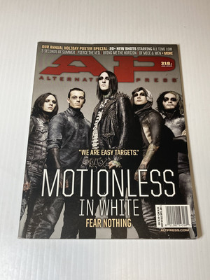 A.P. Magazine Alternative Press Jan 2015 #318.1 Motionless in White