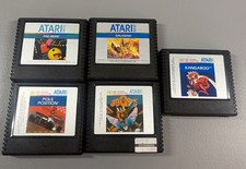 Atari 5200 Game Bundle Lot 5 Cart Only - Galaxian Pac Man Joust Kangaroo Pole