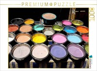 Calvendo Puzzle Color Powder | 1000 Pieces, Finished Size 25.2 × 18.9 In (64 × 4