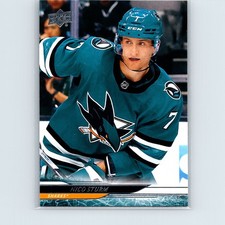2024-25 Upper Deck Nico Sturm #385 San Jose Sharks