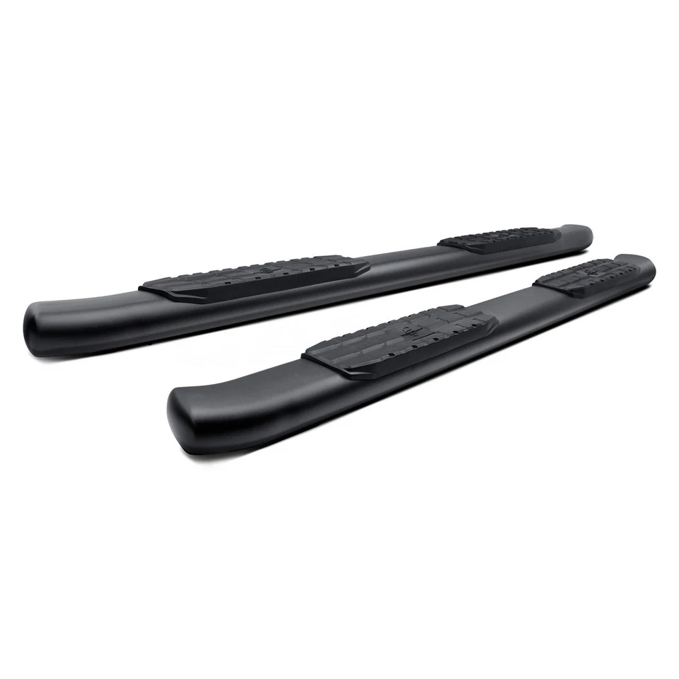 For Jeep Wrangler JK 2018 SteelCraft 40-21900 4" 4X Series Black Oval Side Bars - Изображение 3 из 4