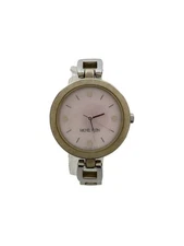 MICHEL KLEIN Quartz Analog Stainless Steel Pink Classic Near Mint JAPAN