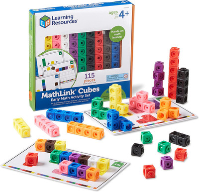 Mathlink Cubes Early Math Activity Set