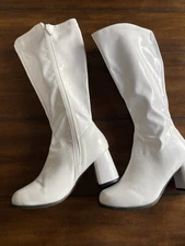 Pleaser Funtasma 70S Disco Block Heel Knee High Gogo Boots Adult Women Retro US9