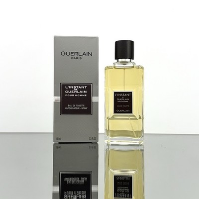 Guerlain L'INSTANT POUR HOMME Men Cologne 3.3oz-100ml EDT Spray NEW-SEALED (BU80
