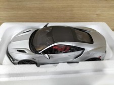 Kyosho Samurai Honda NSX Silver 1/18 Scale Model Car Collectible Used