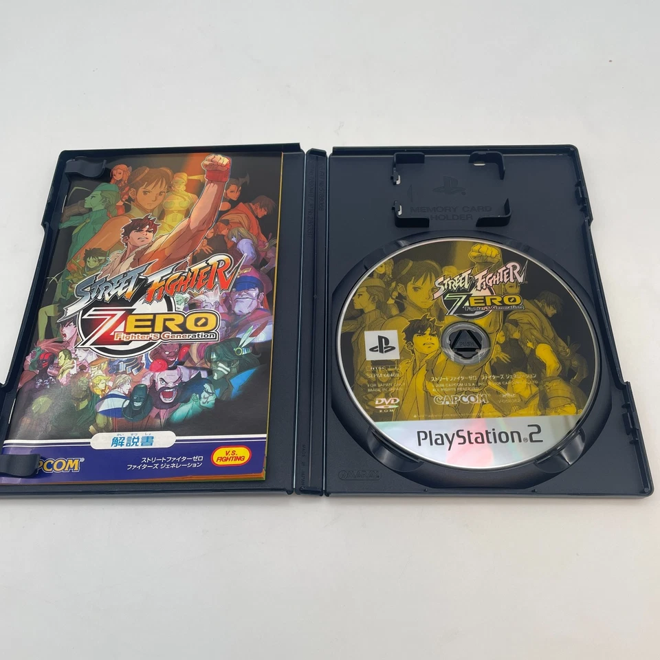 PS2 Street Fighter ZERO Fighters Generation CAPCOM PlayStation 2 Japan Import - Image 3 of 4