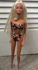 Vintage Barbie Tropical Splash Barbie Doll #12446 1994 Mattel 1990s
