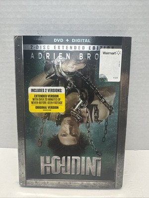 Houdini (DVD) Used Like New, Free Shipping. 2 Disc Set (NO DIGITAL)