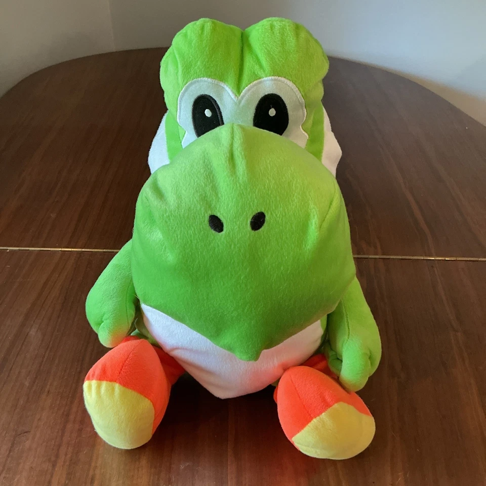 Super Mario Bros Yoshi Jumbo Peluche 22” Grande Peluche/Juguete de Peluche Nintendo Foto 2 de 4