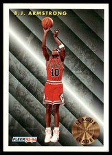 1993-94 Fleer B.J. Armstrong Chicago Bulls #221