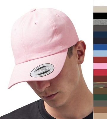 Low Profile Cap von Yupoong 4-fach gesteppter Schirm Cotton Twill 6245CM Flexfit