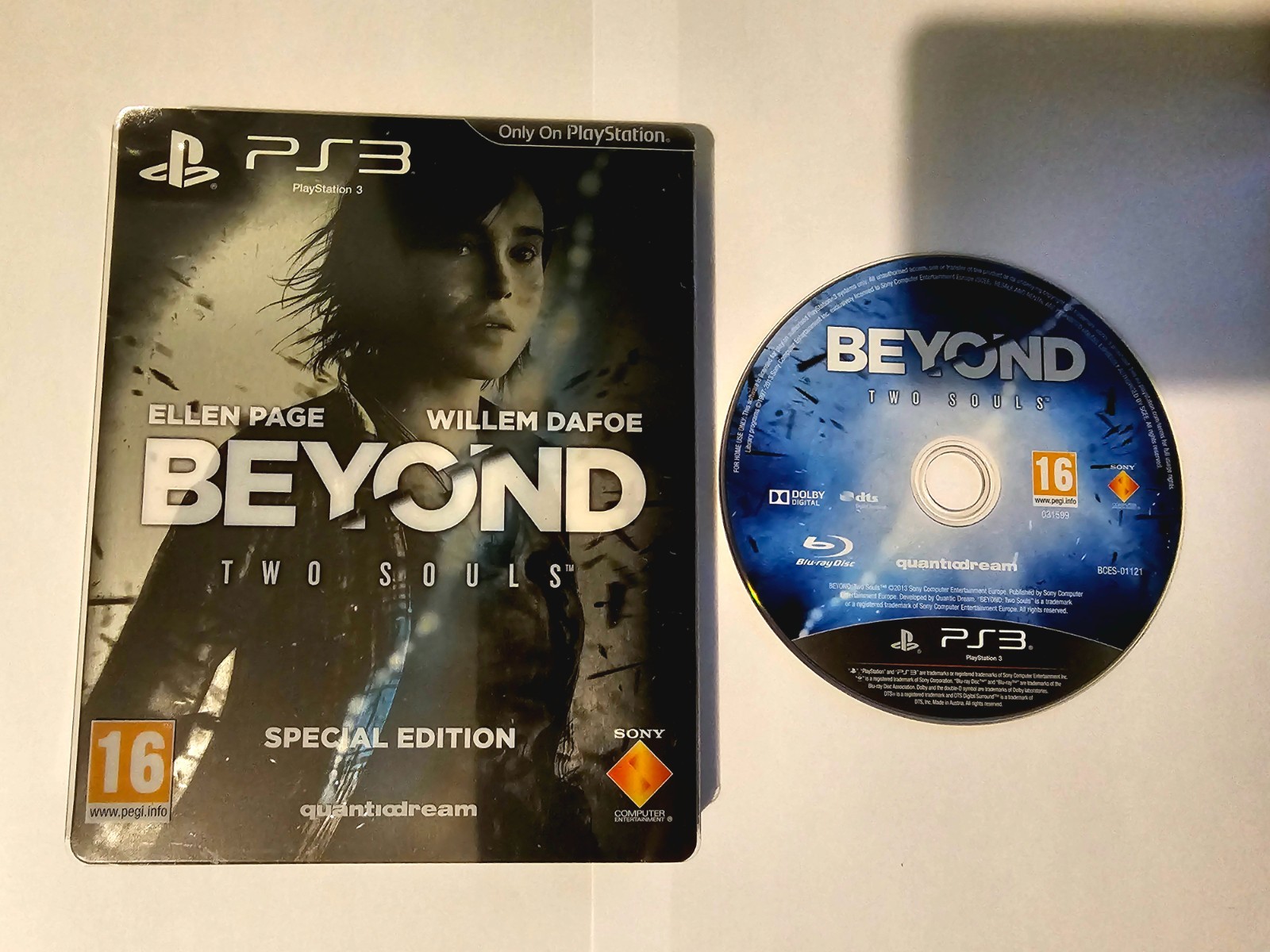 Beyond Two Souls Steelbook Edition - Sony Playstation 3 PS3 Game