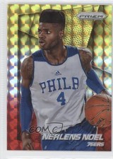 2014-15 Panini Prizm Yellow & Red Mosaic Prizm Nerlens Noel #20 9bd