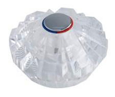Price Pfister Avante Hot/Cold Replacement Handle - Clear 940-240 Pack of 12