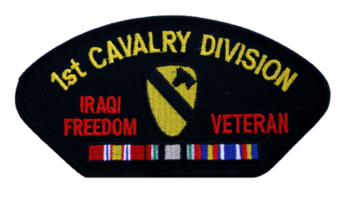 1ST CALVARY DIVISION HAT PATCH CAP IRAQI FREEDOM OIF PIN UP US ARMY VETERAN GIFT - Picture 9 of 27