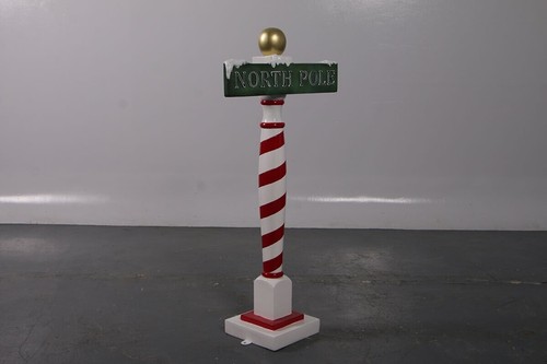 Christmas North Pole Festive Indoor Outdoor Santa's Grotto Sign Prop Display - Picture 2 of 8