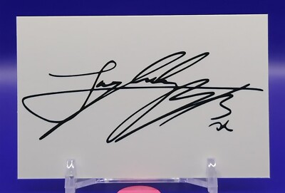 JUNGKOOK BTS Signed Photocard K-POP Goods Photo Card Cards From