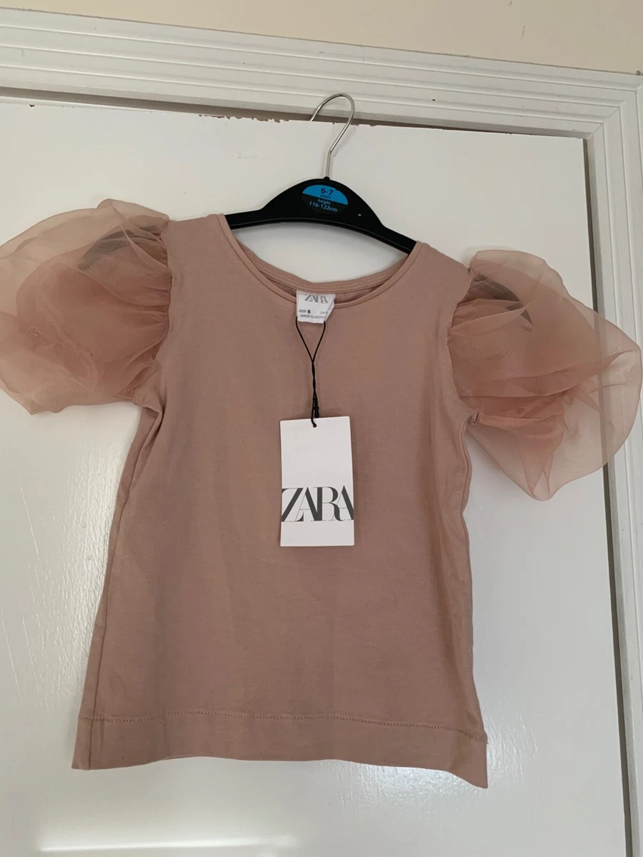 Zara hotsell girls tops