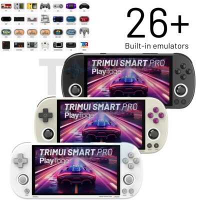 TRIMUI Smart Pro Retro Pocket Handheld-Spielkonsole + 128GB Karte UK!