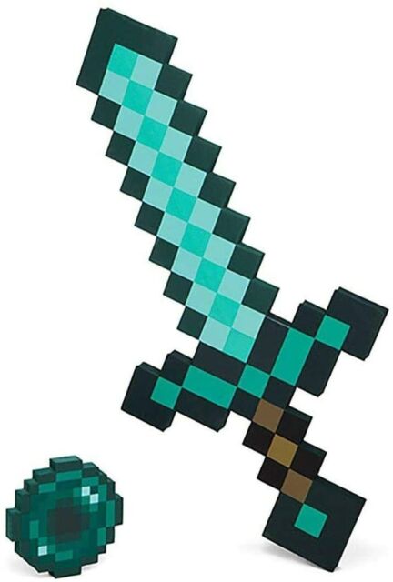 minecraft diamond sword toy