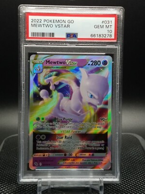 2022 Pokémon Go Mewtwo VStar Full Art Gem Mint PSA 10 | eBay 2022 Pokémon Go Mewtwo VStar Full Art Gem Mint PSA 10 | eBay