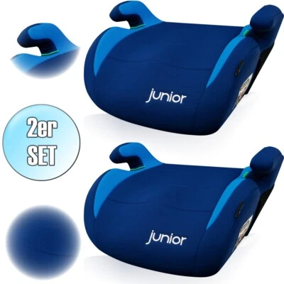 2er SET Sitzerhöhung Kinderautositz Autokindersitz Auto Sitz Kinder ECE R129/03