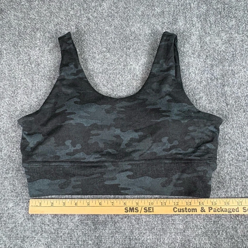 Женский спортивный бюстгальтер Soybu XL черный камуфляж спортивная одежда спортзал спортзал спортзал йога - Изображение 4 из 4