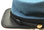 CIVIL WAR CSA CONFEDERATE INFANTRY EARLY WAR KEPI FORAGE CAP HAT-2XLARGE — photo 6