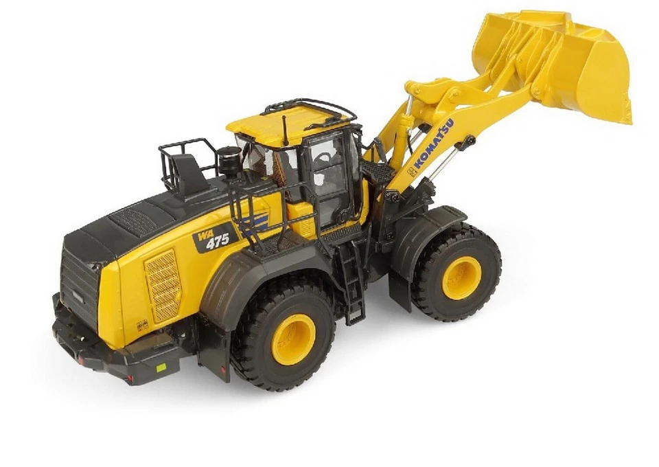 Universal Hobbies 1/50 Komatsu WA475-10 Wheel Loader DieCast Model Toy UH8146 - image 3 of 4