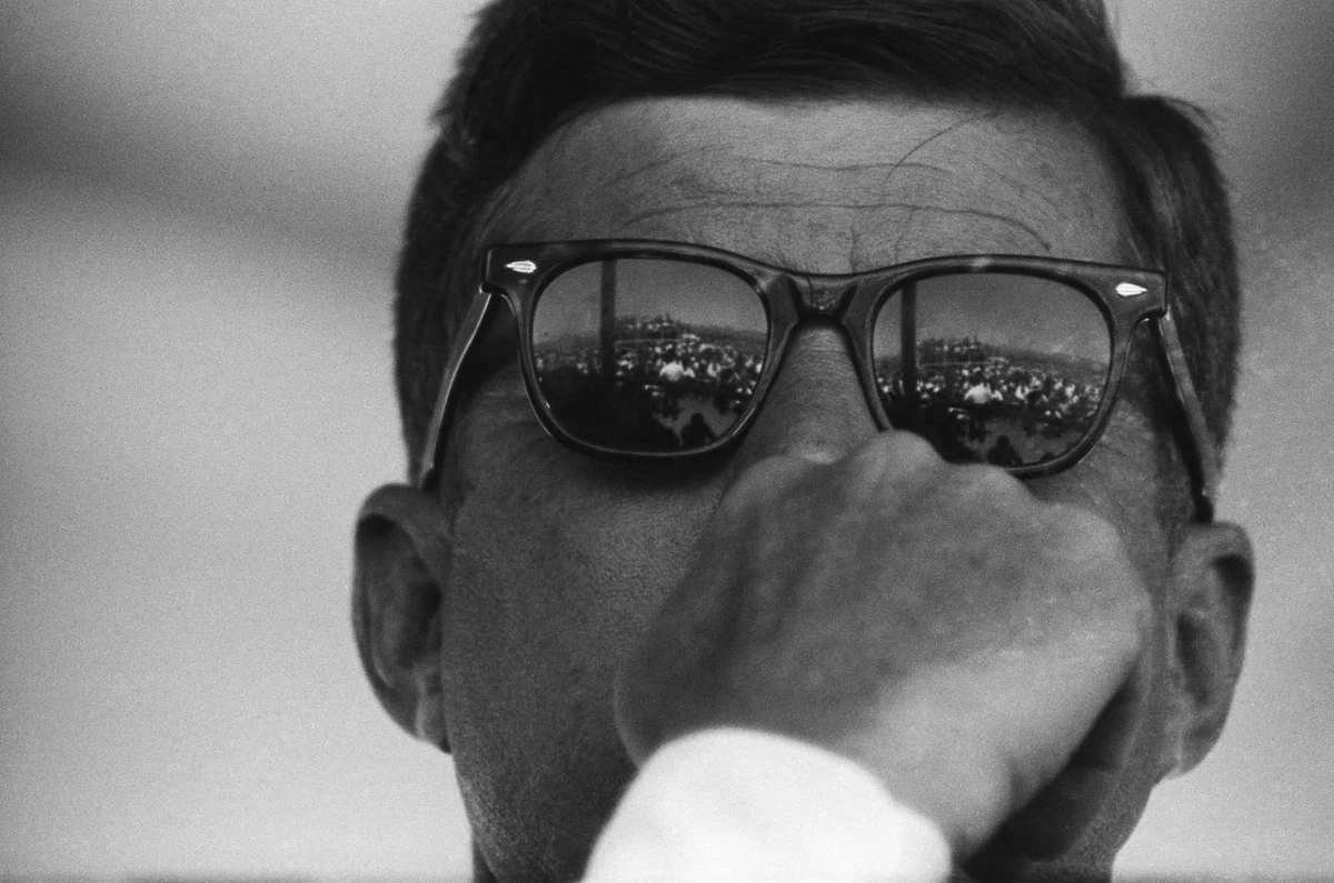 Jfk glasses sales