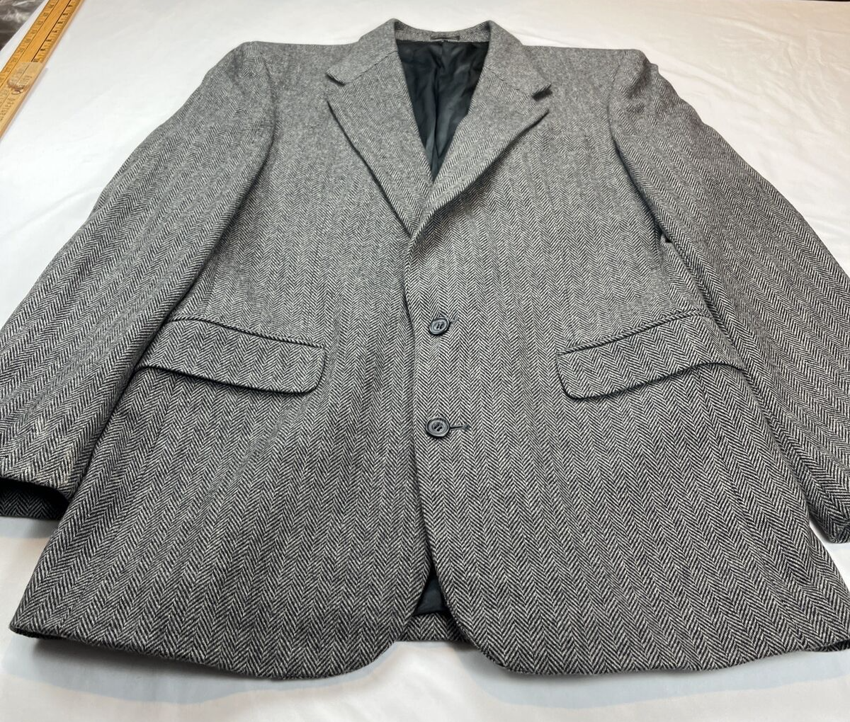 Guy Louche Paris 40L Men's Tweed 2 Button Jacket | eBay