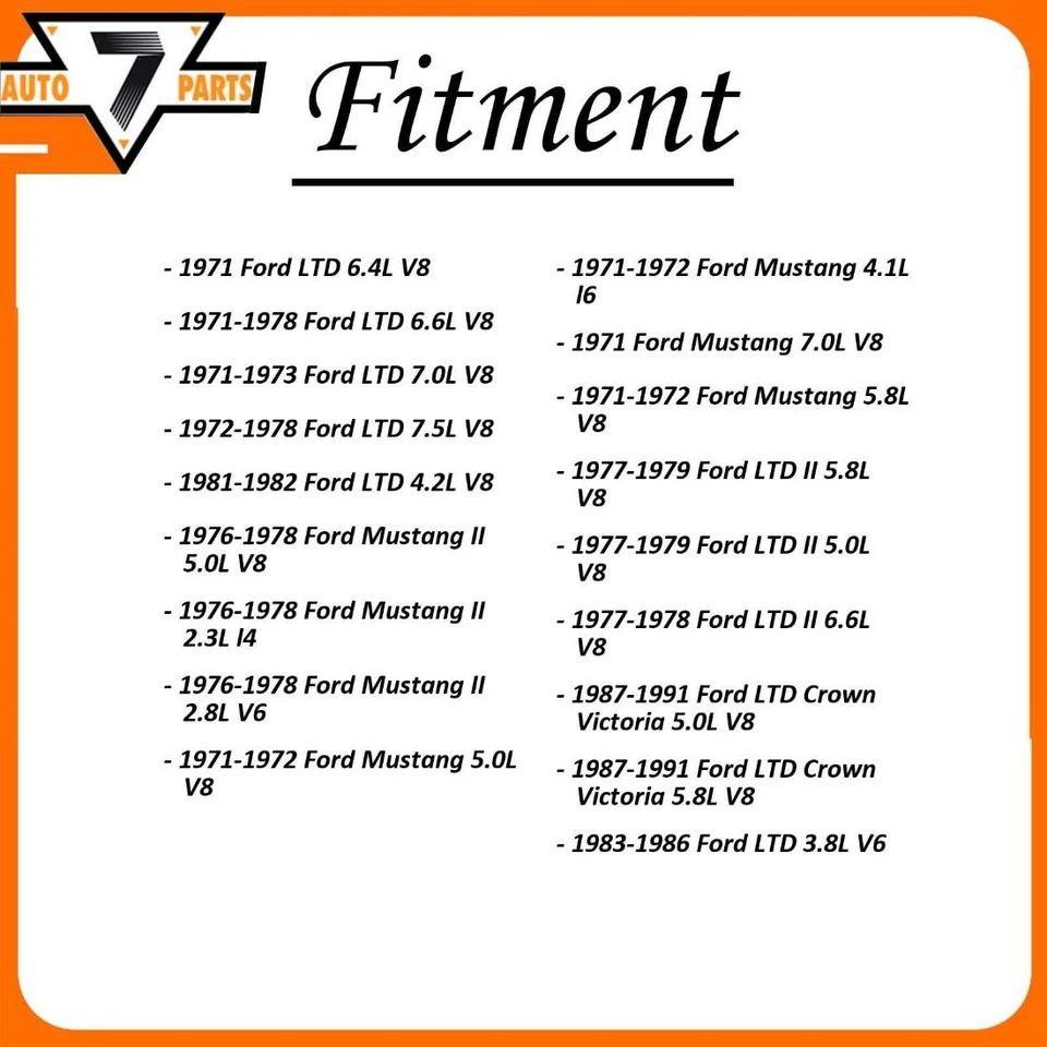 Escobilla limpiaparabrisas delantera izquierda delantera derecha Pronto se adapta a Ford F-250 1980-1996 Foto 3 de 4