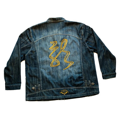Platinum Gear Jean Denim Jacket Embellished Cowboy Western
