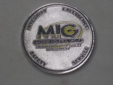 MADDOX INDUSTRIAL GROUP MIG RESCUE Challenge Coin medallion medal