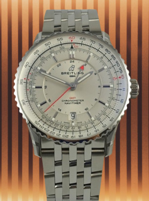 Breitling Navitimer GMT Automatic Gmt 41 Ref: A32310211G1A1  Box & Papiere