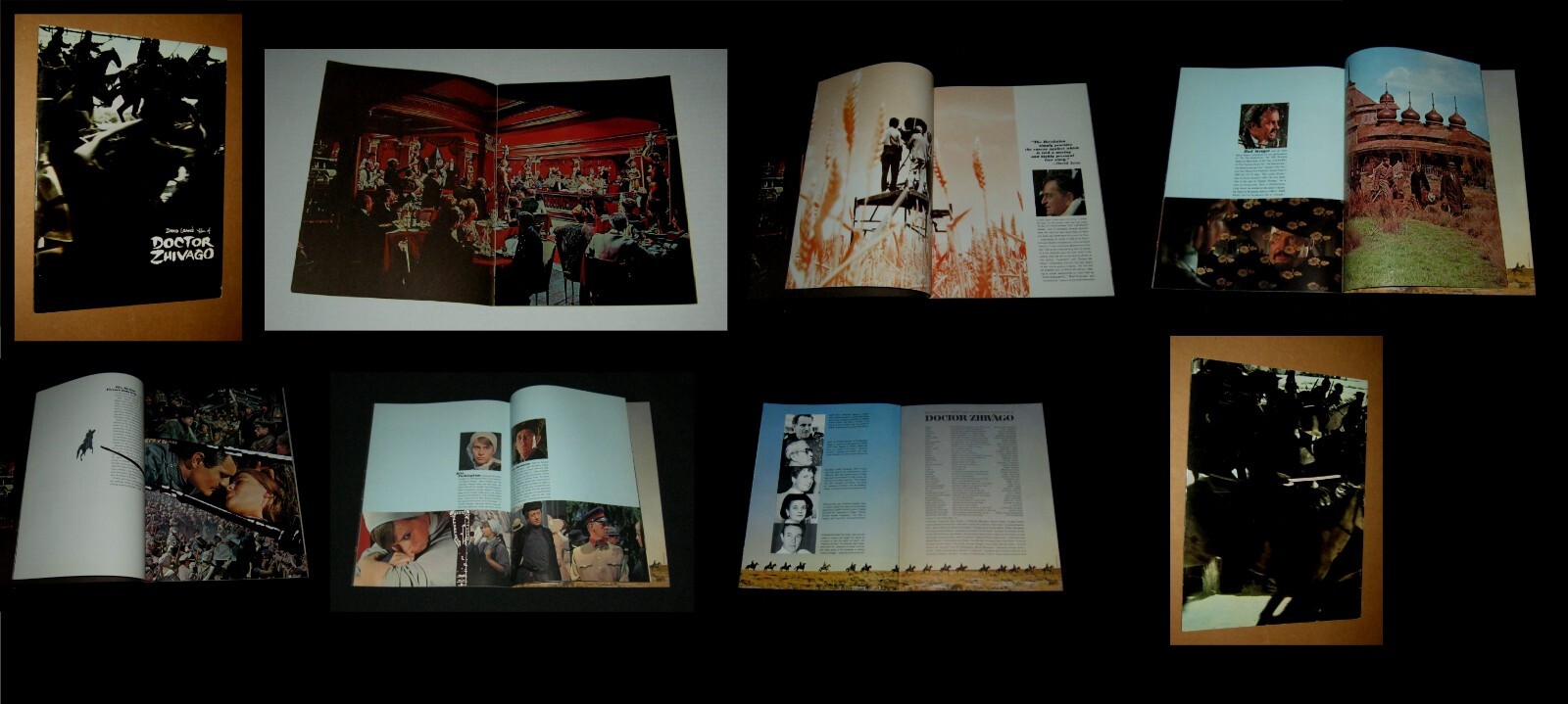 Original DAVID LEAN DOCTOR ZHIVAGO Souvenir Program 36 PAGES Near Mint