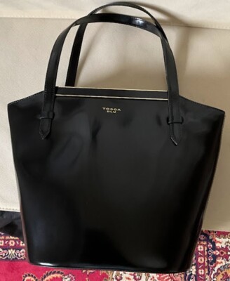 Tosca Blu Beautiful Leather Handbag Women's, Black Farbe Schöne Tasche Hand