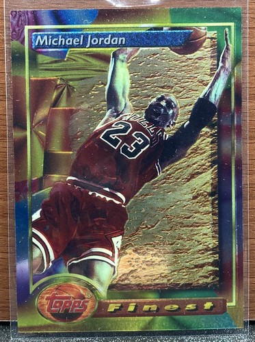 Carta Michael Jordan Topps Finest 1993-94 #1 - Foto 1 di 2