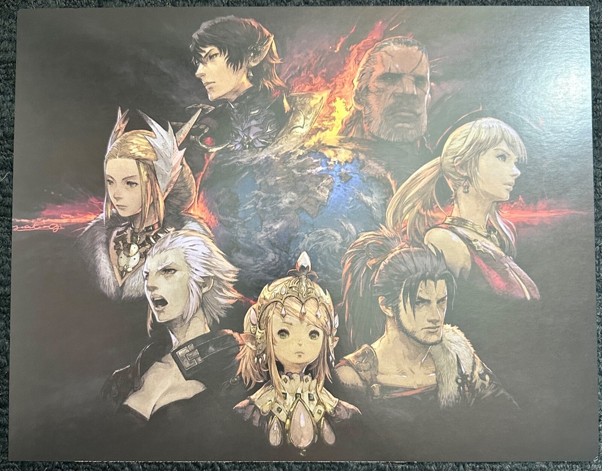 Final Fantasy XIV Poster by Yusuke Mogi | eBay