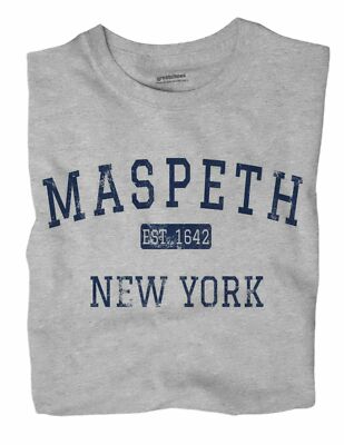 Maspeth New York NY T-Shirt Queens EST