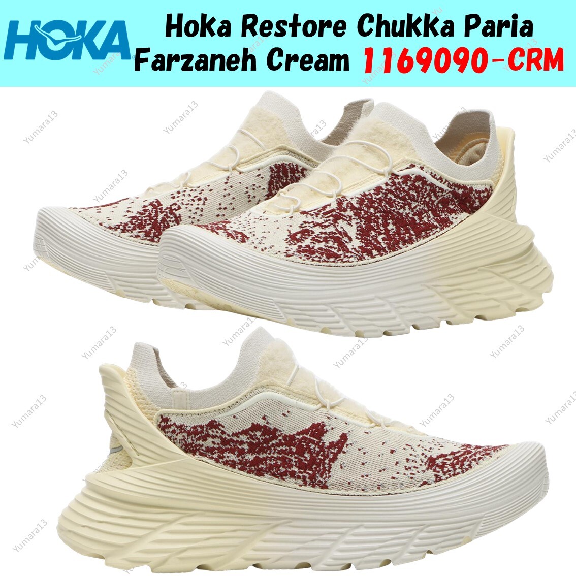 Hoka Restore Chukka Paria Farzaneh Cream 1169090-CRM Men 