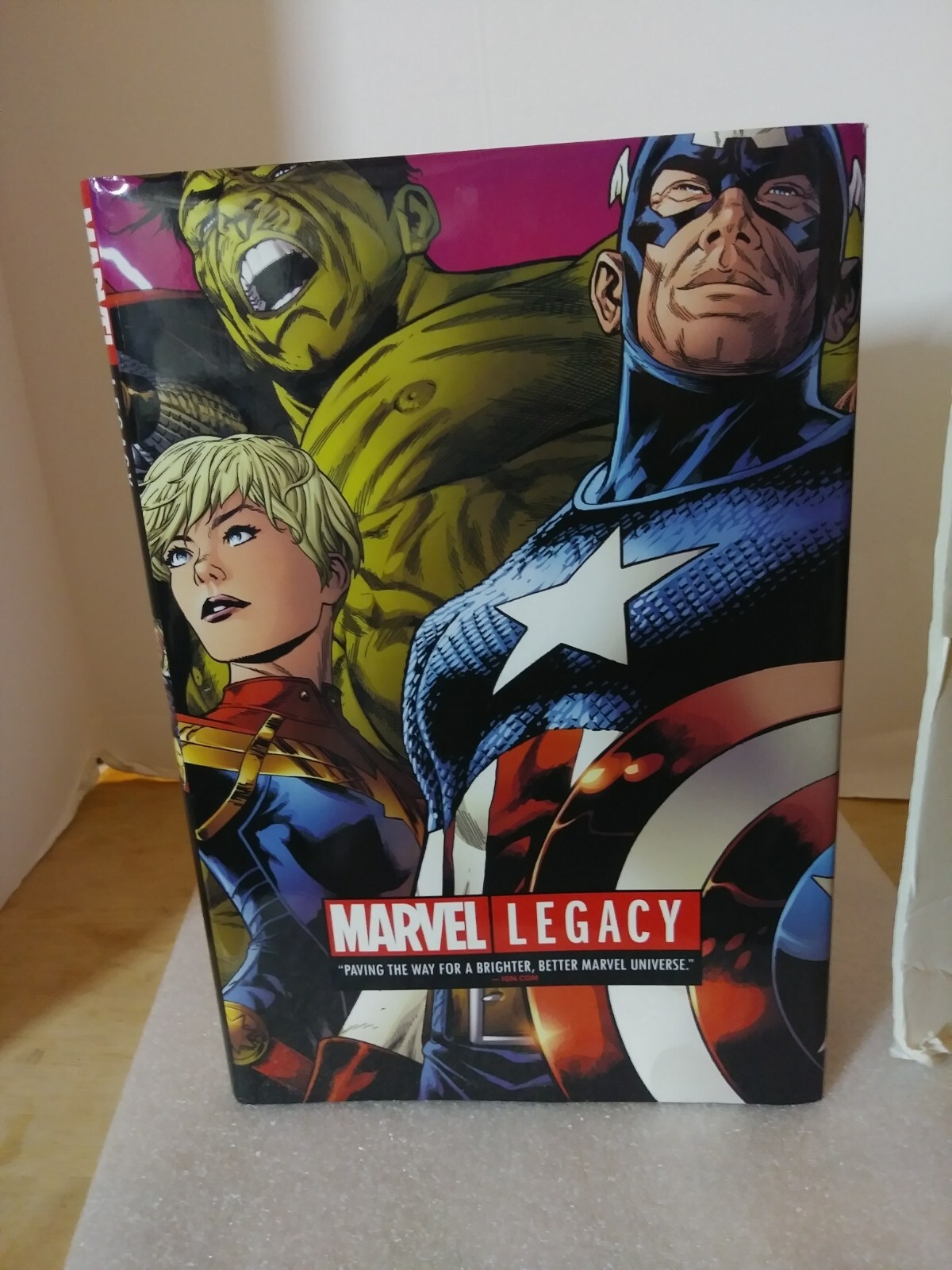 Marvel Legacy Captain America Hulk Iron Man Marvel Hard Cover