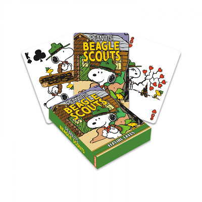 PEANUTS BEAGLE SCOUTS ペットカート スヌーピー柄 Peanuts Snoopy Beagle Scouts Deck of Playing Cards Multi-Color | eBay