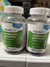 Melatonin 120 Gummies 5mg Natural BlackBerry Exp 2/26 Compare To Vitafusion