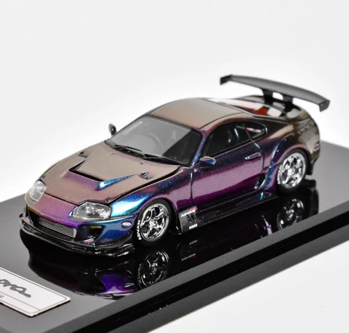 YM 1:64 JDM Supra JAZ80 Racing Sports Model Diecast Resin Car - Picture 1 of 6