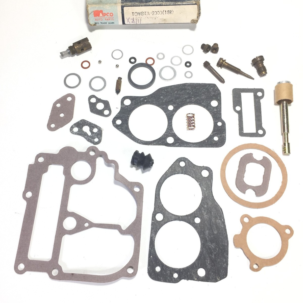TOYOTA 2000 (18R) 1978 NAPCO CARBURETOR REPAIR KIT NOS JAPAN | eBay