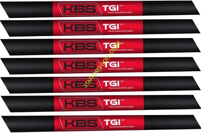 NEW! KBS TGI Tour Graphite Iron Shafts .355 Taper Tip 60g–110g Set