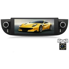 Car Multimedia Player For Carplay DAB+ 4+32G W/CAM Fit For Fiat 500 2007-2018
